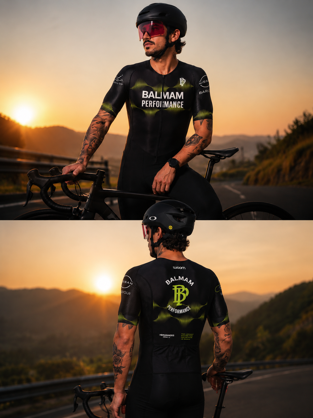 Macaquinho Triathlon Masculino c/ Manga - Phanton